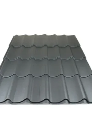 ArcelorMittal Dakpanplaat Luna Mat Grijs - Lengte 225 cm Exclusieve Aanbieding